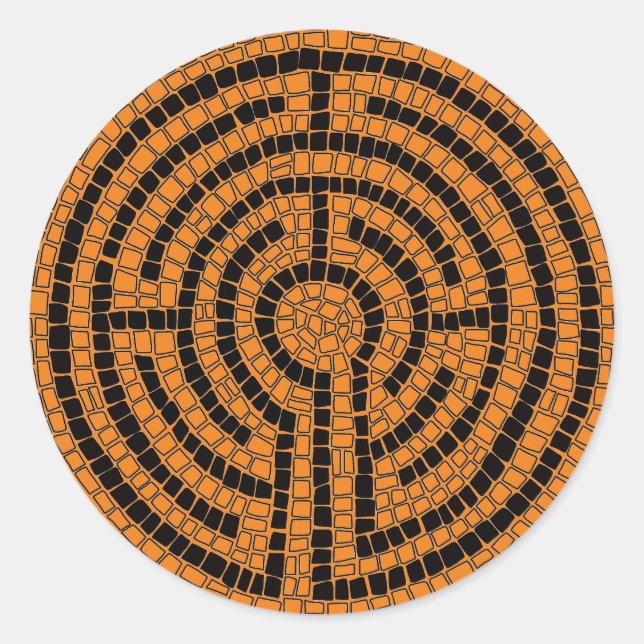 LABYRINTH XIII große runde Sticker (Vorderseite)