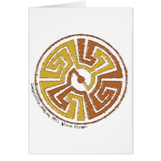 Labyrinthkarte (Vorne)