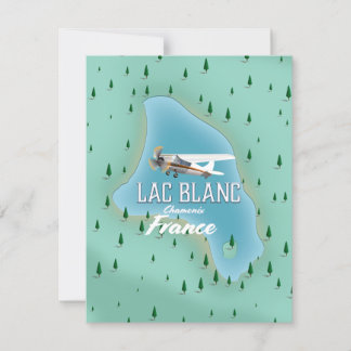 Lac Blanc, Chamonix, France-Karte