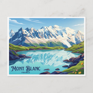 Lac Blanc Chamonix Frankreich Postkarte