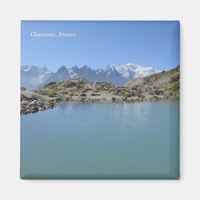 Lac Blanc Chamonix Französische Alpen Magnet (Vorne)