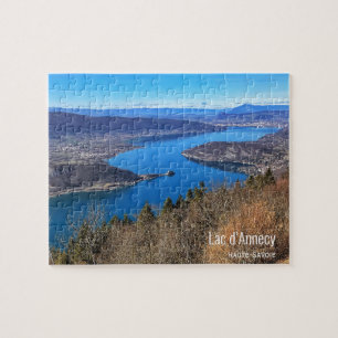 Lac d’Annecy / Lake Annecy, Französische Alpen Puzzle