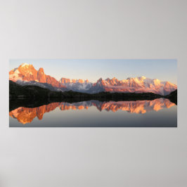 Lac de Cheserys Reflexion Poster