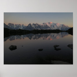 Lac de Cheserys Sonnenaufgang Poster