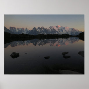 Lac de Cheserys Sonnenaufgang Poster