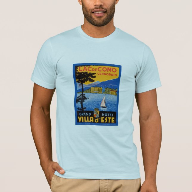 Lac de Como T-Shirt (Vorderseite)