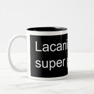 Lacanian Super Predator Zweifarbige Tasse