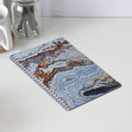Lace Agate Rock Muster Notizblock