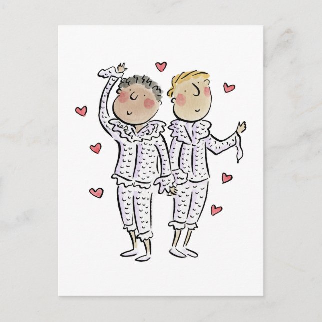 Lace Anniversary Postkarte (Vorderseite)