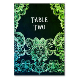Lace Blossom Blooms Tischnummer