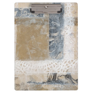 Lace Collage II Klemmbrett