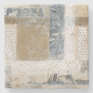 Lace Collage II Steinuntersetzer