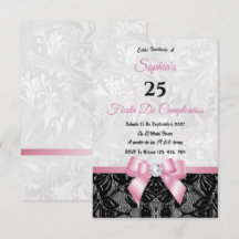 Lace & Damask Geburtstag