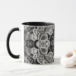 Lace Floral Harmony Tasse