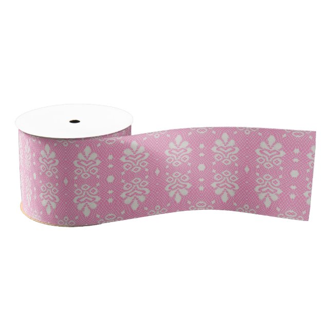 Lace Grosgrain Ribbon Ripsband (Spule)