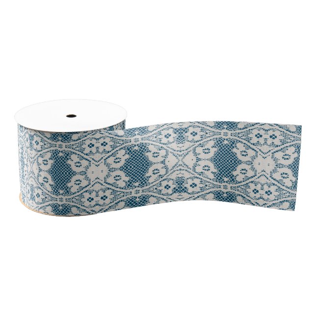 Lace Grosgrain Ribbon Ripsband (Spule)