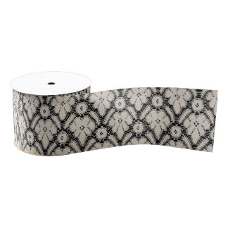 Lace Grosgrain Ribbon Ripsband