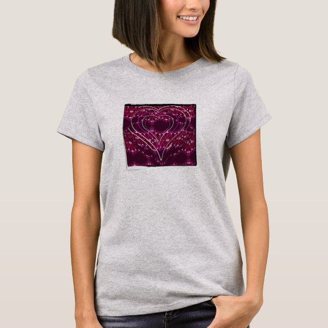 Lace Hearts T-Shirt (Vorderseite)
