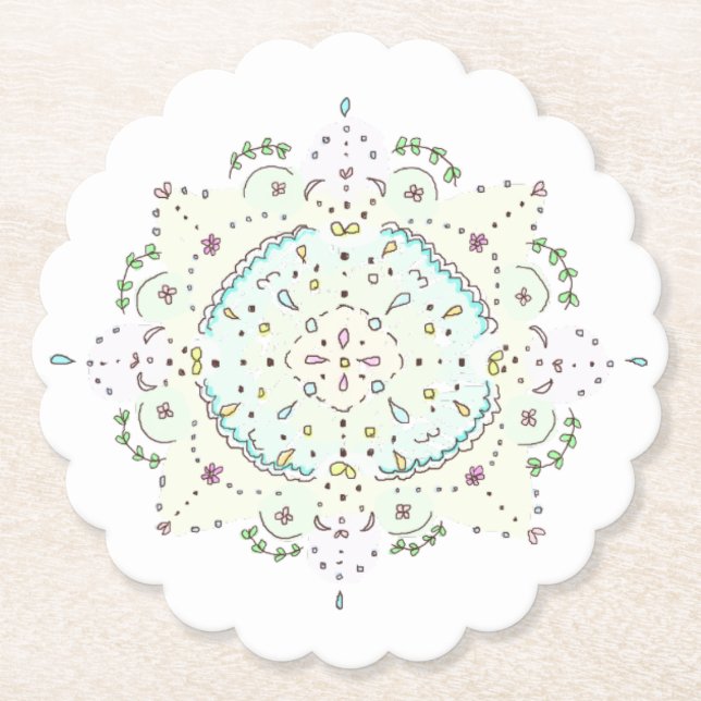 lace untersetzer (Vorderseite)