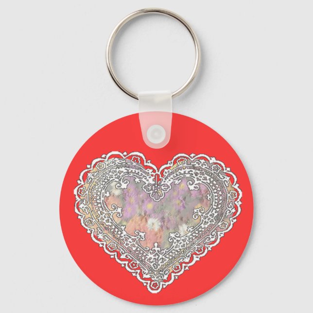 Lace Valentine Schlüsselanhänger (Vorderseite)