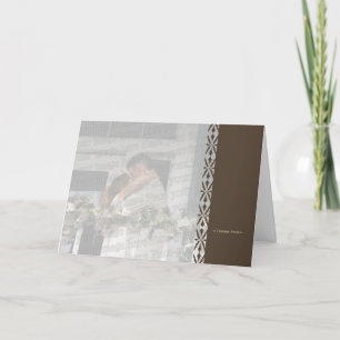 Lace Vielen Dank Dankeskarte