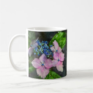 Lacecap Hydrangea Kaffeetasse