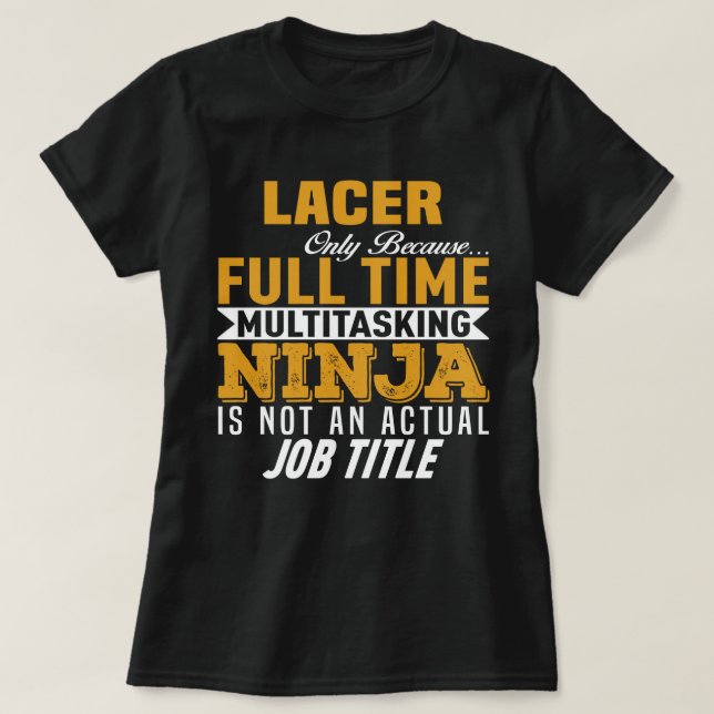Lacer T-Shirt (Design vorne)