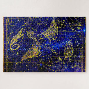 Lacerta Constellation. Puzzle