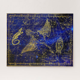 Lacerta Constellation. Puzzle