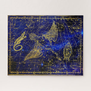 Lacerta Constellation. Puzzle