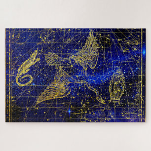 Lacerta Constellation. Puzzle