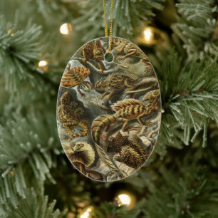 Lacertilia von Ernst Haeckel Vintage Echse Tiere Keramik Ornament