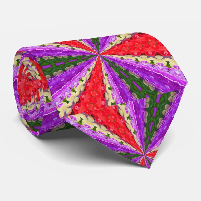 Lacey Kaleidoscope Krawatte (Gerollt)