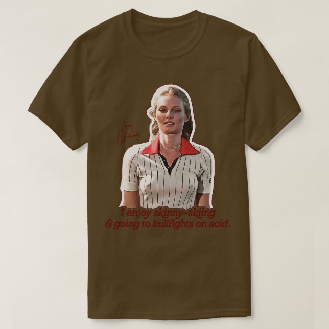 Lacey Underall Enjoys T-Shirt (Design vorne)