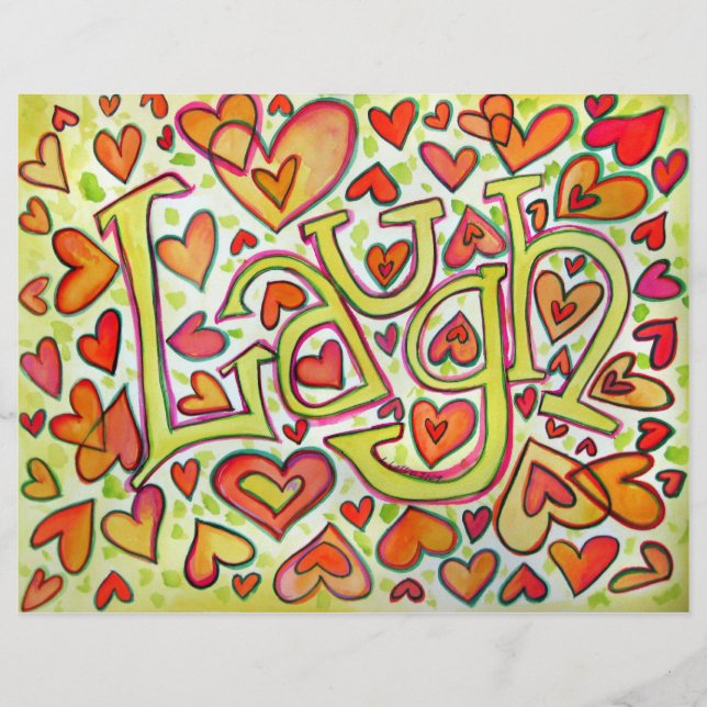 Lach Mini Druck Flyer (Vorne)
