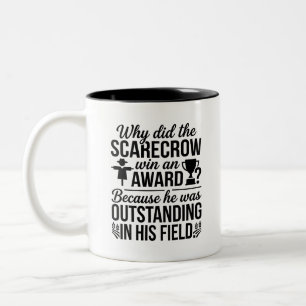 Lach & Trink Papa-Witz-Tasse Zweifarbige Tasse
