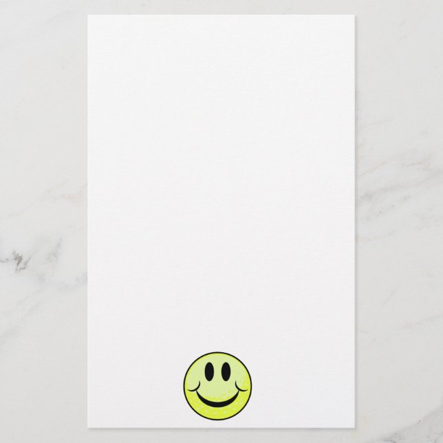 Lächelgesicht Briefpapier (Vorderseite)