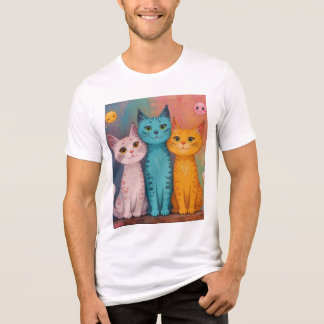 Lächelkatzen Tri-Blend Shirt