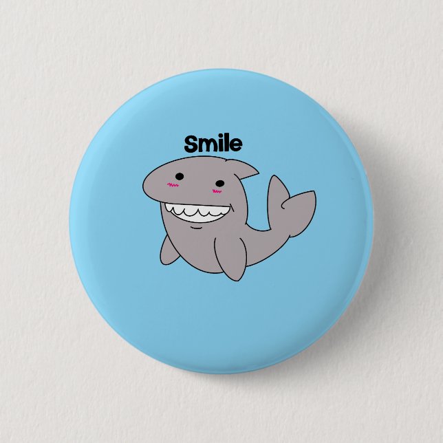 Lächelknopf Button (Vorderseite)