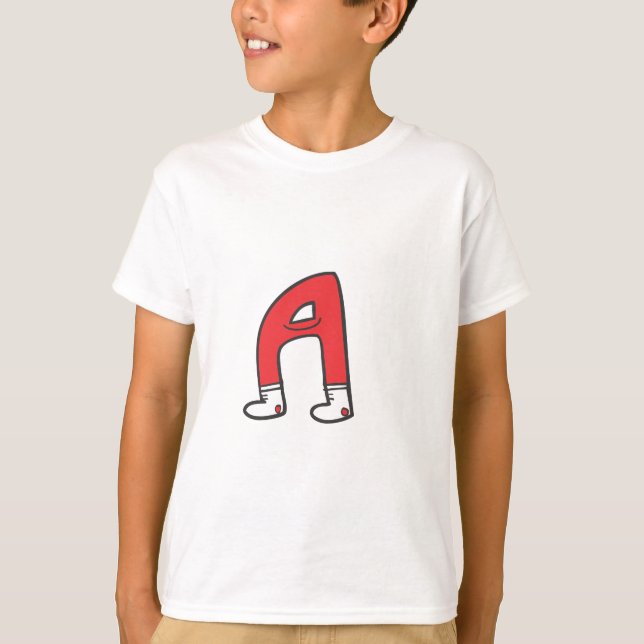 Lächeln A T-Shirt (Vorderseite)