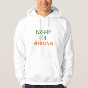 Lächeln behalten hoodie