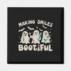 Lächeln bootischer Halloween Funny Ghost Denti Magnet