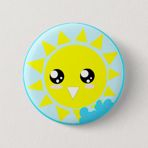 Lächeln Button