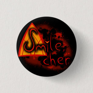 Lächeln, Cher:) Button