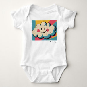 Lächeln der Cloud Baby Strampler