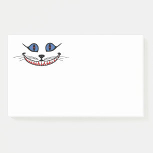 Lächeln der Grinsekatze Post-it Klebezettel