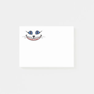 Lächeln der Grinsekatze Post-it Klebezettel