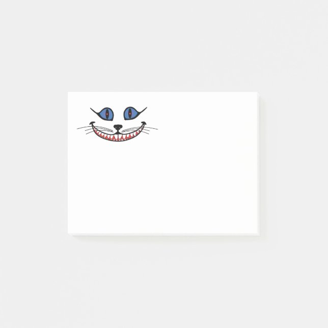 Lächeln der Grinsekatze  Post-it Klebezettel (Vorderseite)