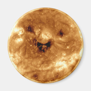 Lächeln der Sonne von der NASA-Sonnenstudio Magnet