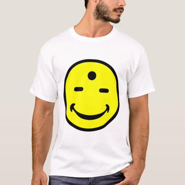 Lächeln des dritten Auges T-Shirt (Vorderseite)